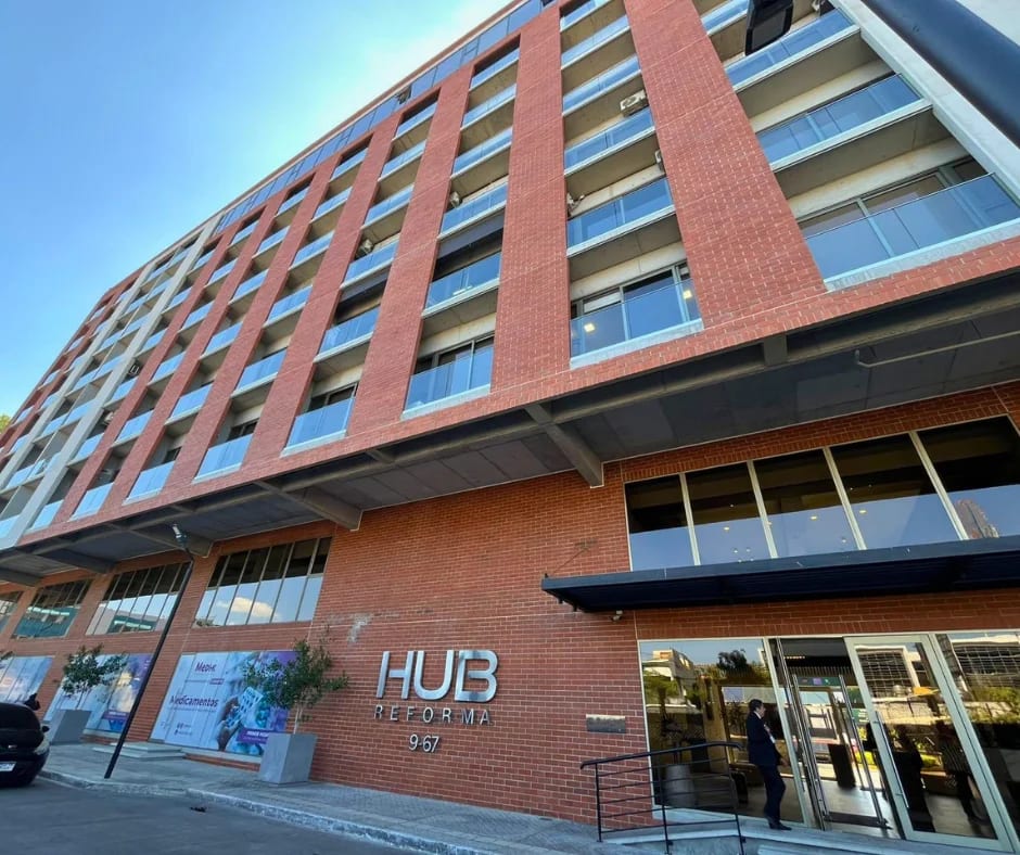 OFICINA EN ALQUILER EDIFICIO HUB REFORMA ZONA 9 — foto 1 de 14