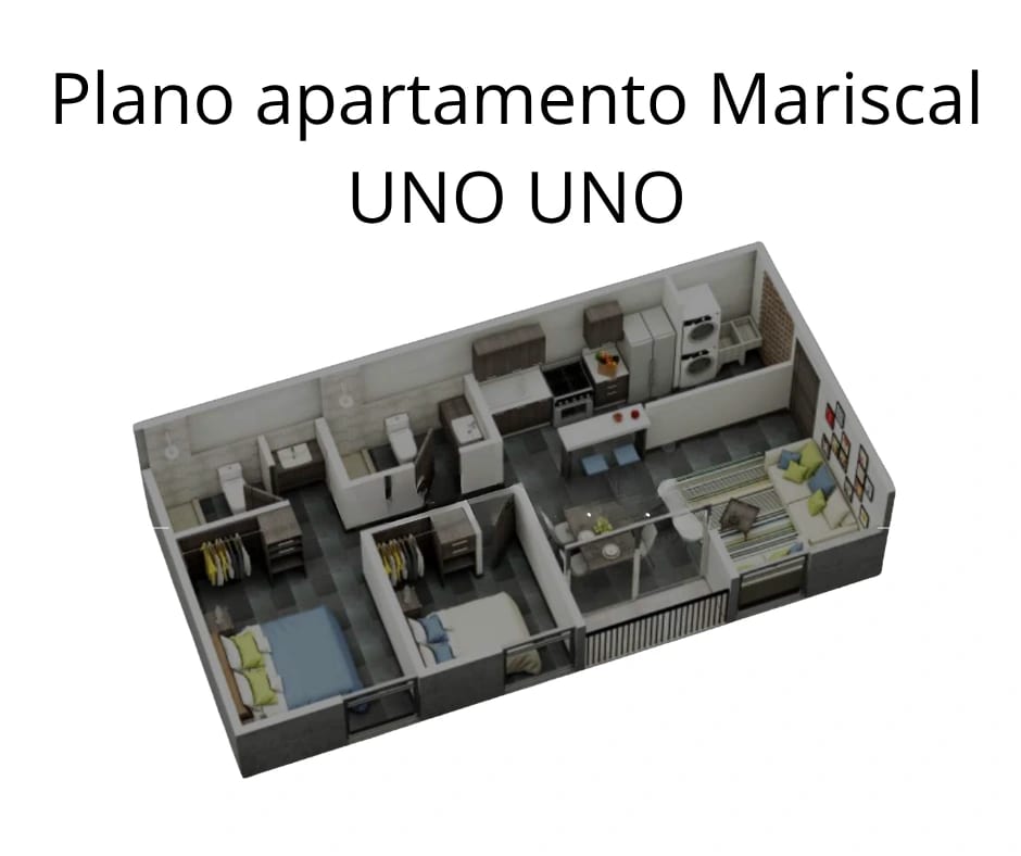 APARTAMENTO AMUEBLADO EN VENTA ZONA 11 EDIFICIO MARISCAL UNO UNO — foto 11 de 14