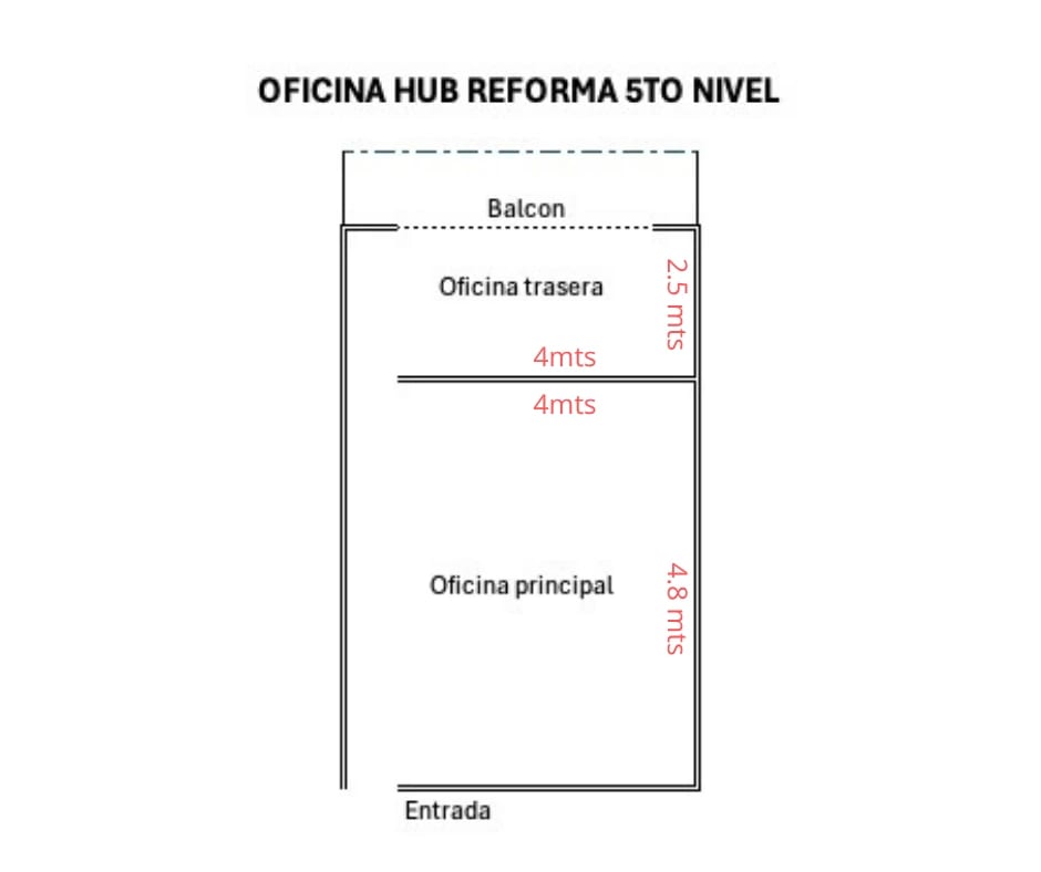 Oficina en Venta Edificio Hub Reforma Zona 9 — foto 6 de 14