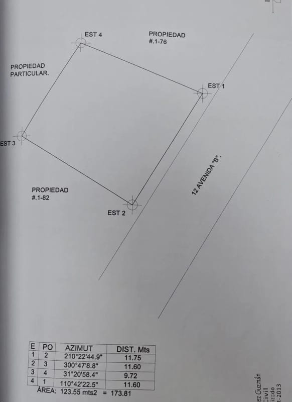 TERRENO EN VENTA ZONA 1 — foto 5 de 5